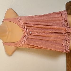 Aeropostale lacey tank top size L